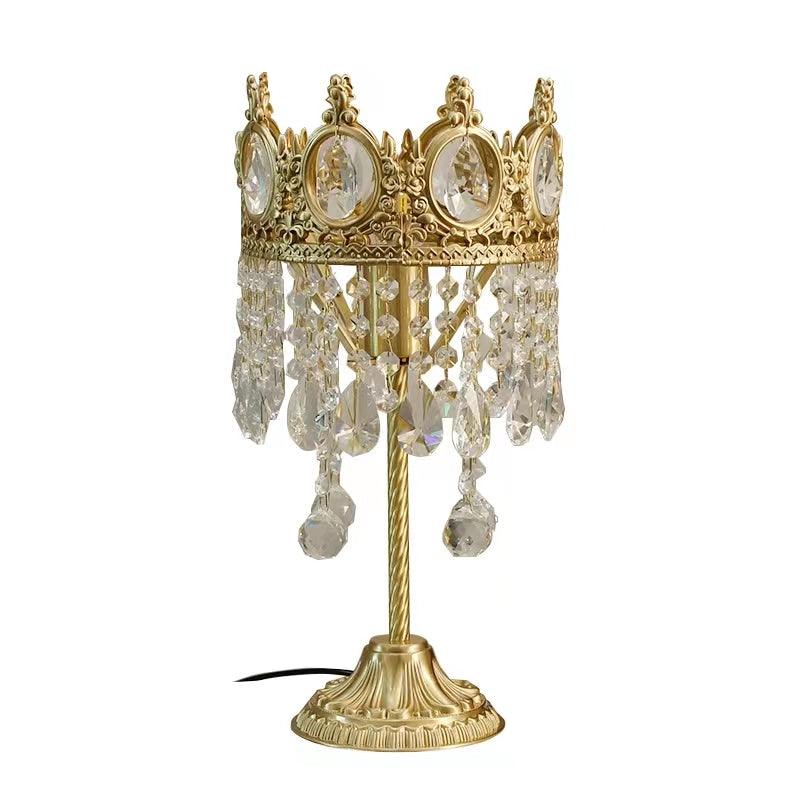 Crystal Crown Table Lamp 15