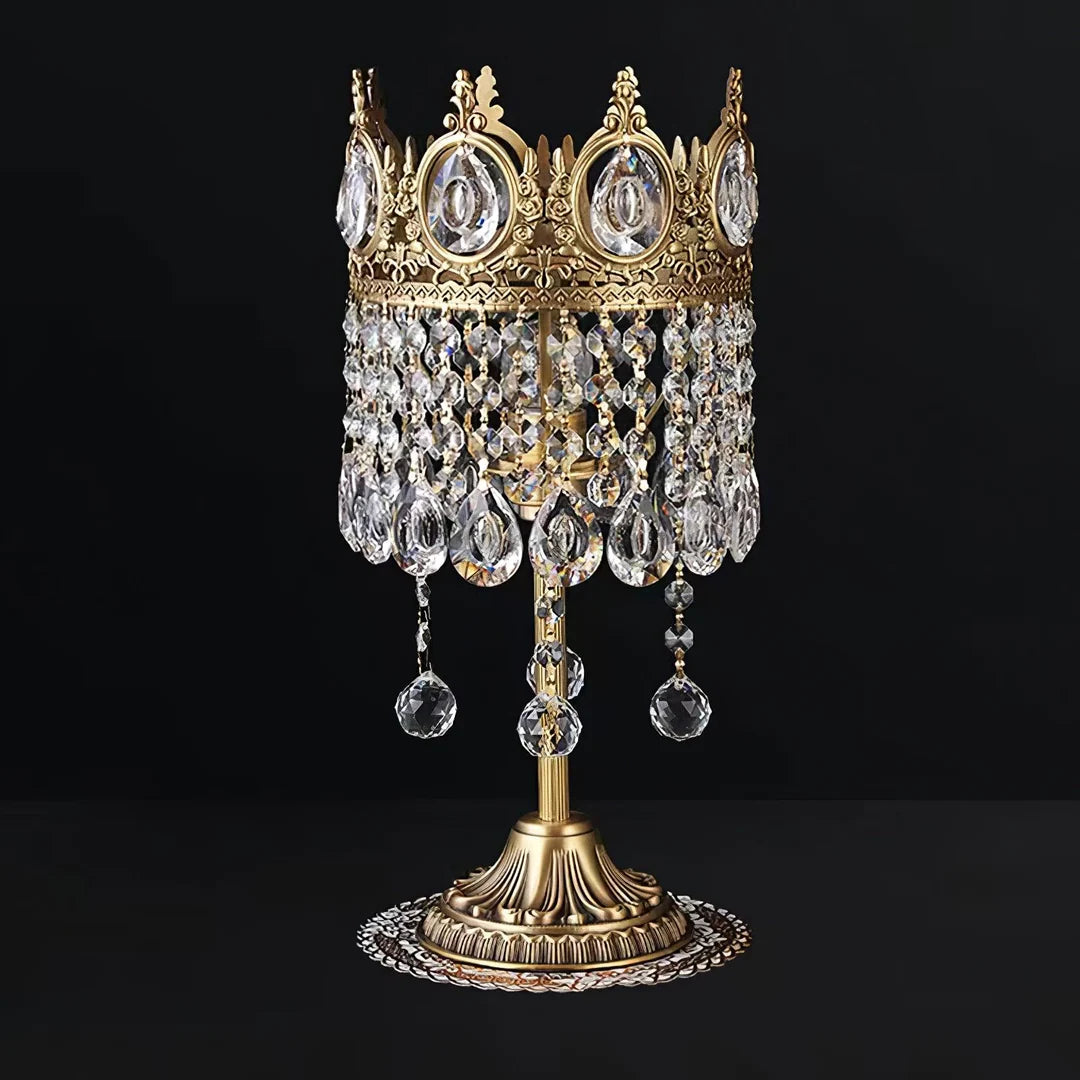 Crystal Crown Table Lamp 17