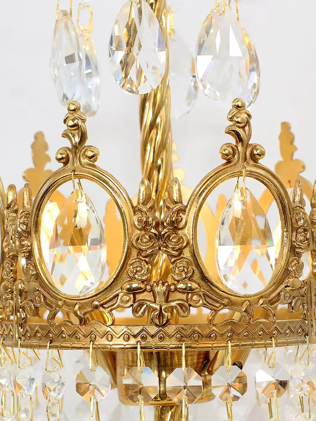 Crystal Crown Table Lamp 18