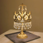 Crystal Crown Table Lamp 25