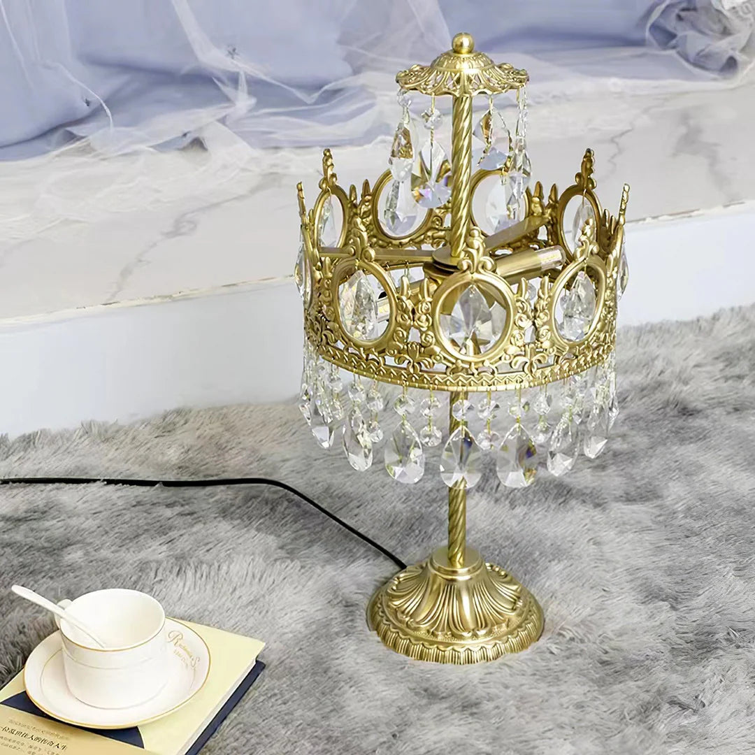 Crystal Crown Table Lamp 4