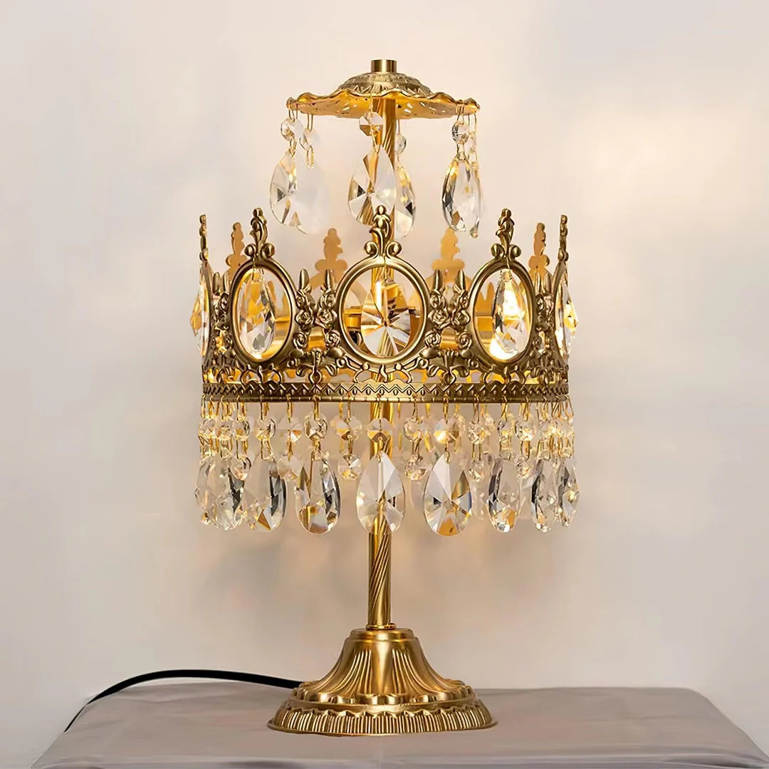 Crystal Crown Table Lamp 5