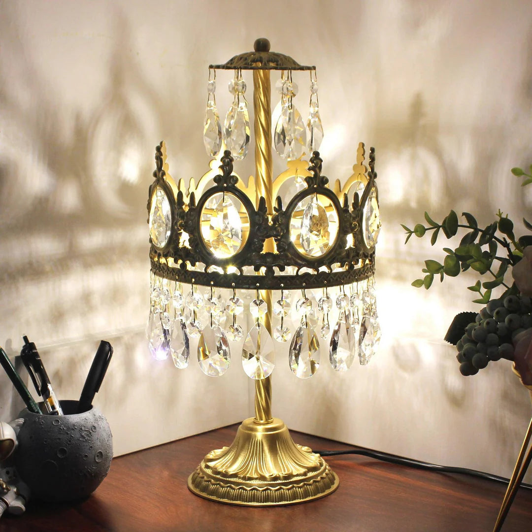 Crystal Crown Table Lamp 6