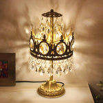 Crystal Crown Table Lamp 8