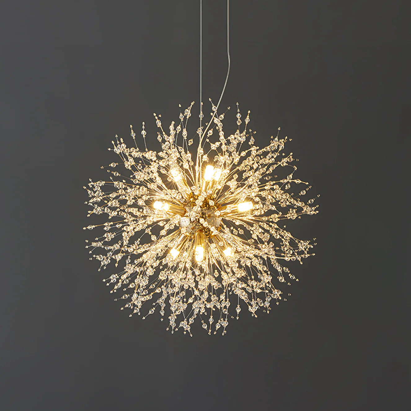 Crystal Dandelion Chandelier 8