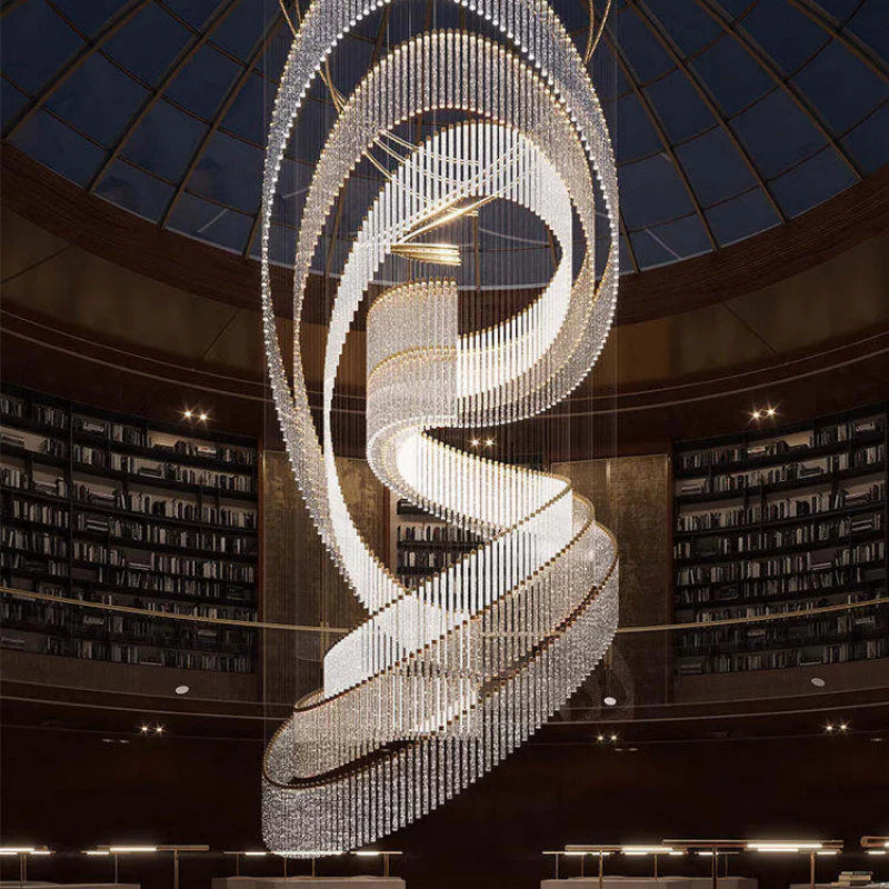 Crystal_Ribbon_Customized_Chandelier_8