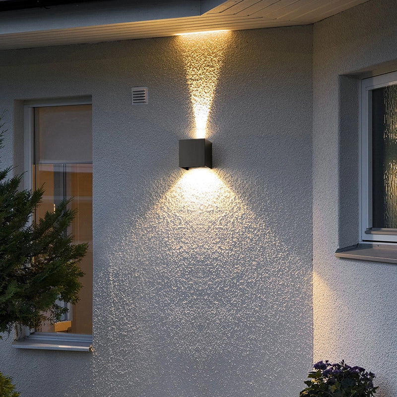 Cube Outdoor Wall Lamp 7