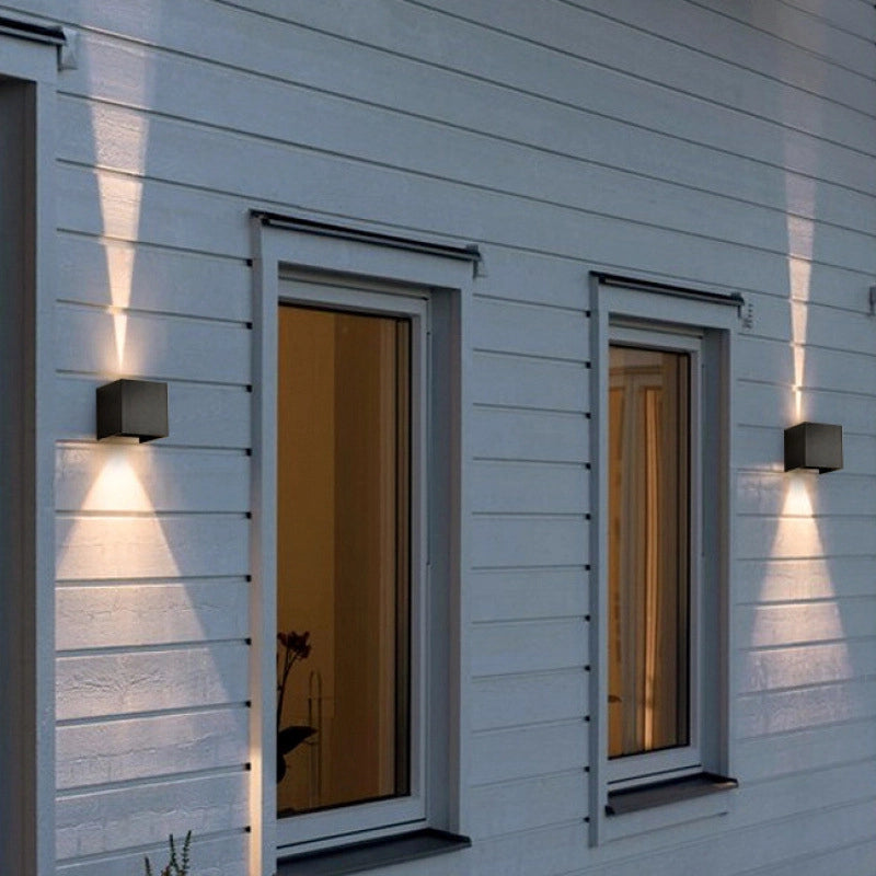 Cube Outdoor Wall Lamp 8