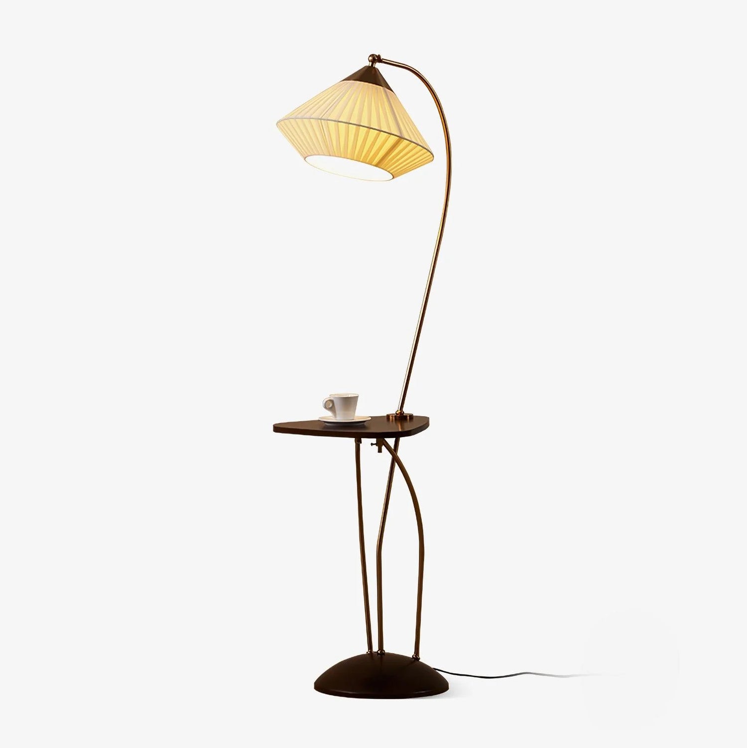 Curve With Table Floor Lamp 1