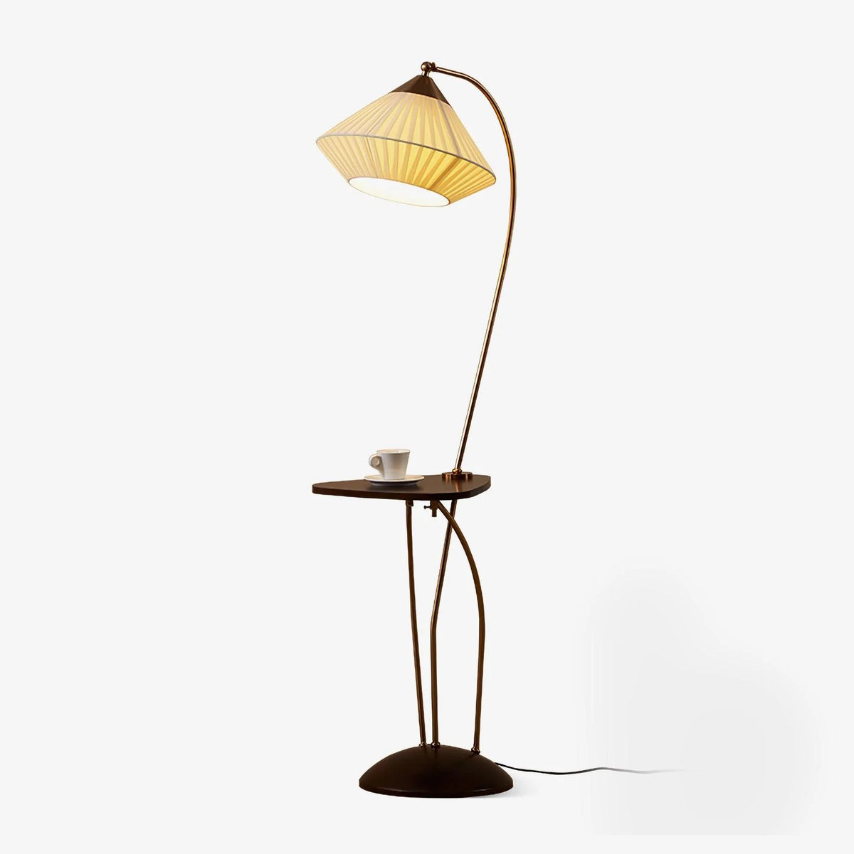 Curve With Table Floor Lamp 11