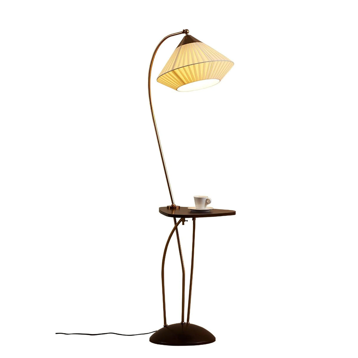 Curve With Table Floor Lamp 14