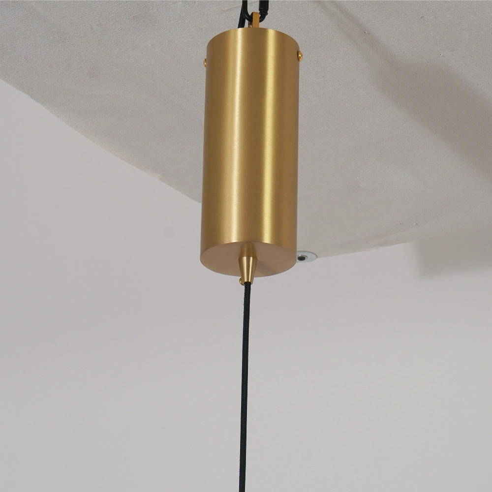 Curved Alabaster Chandelier 8