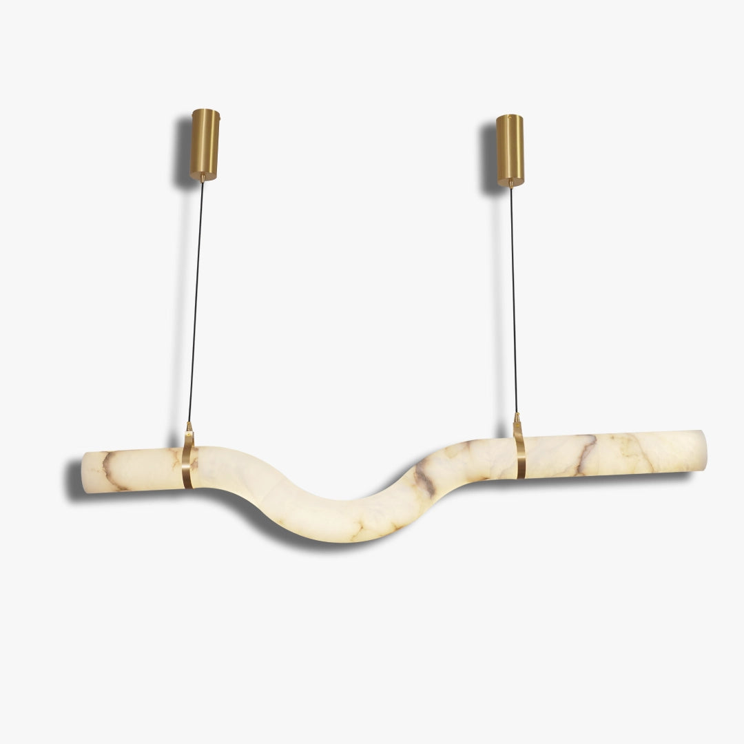 Curved Alabaster Chandelier 9_1