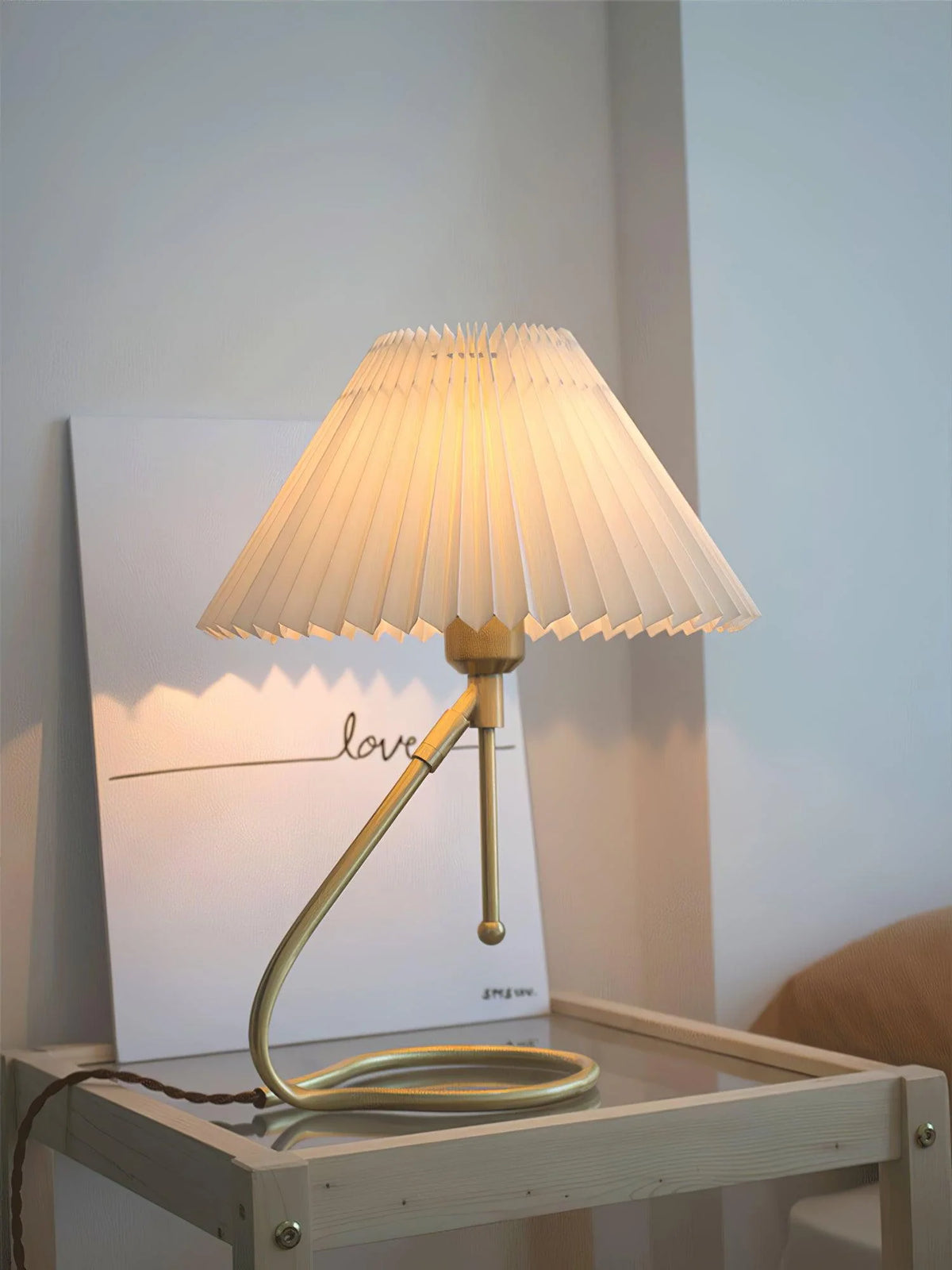 Curved Base Table Lamp 17