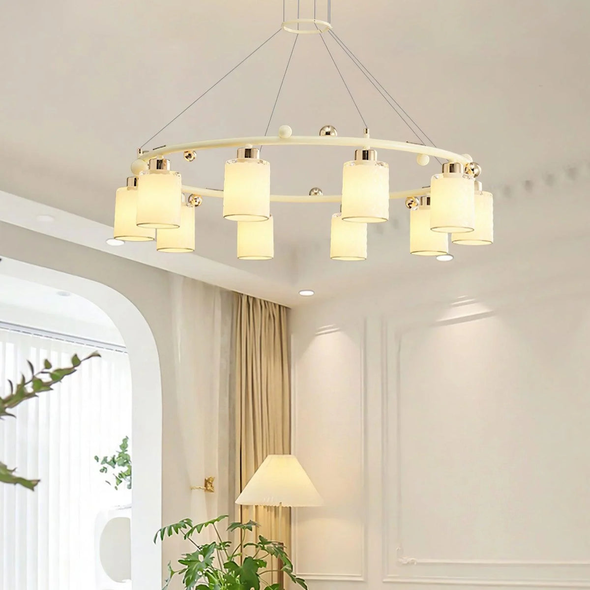 Cylindrical Chandelier 8