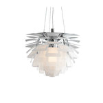 Dannish_White_Pine_Cone_Chandelier_with_frosted_glass