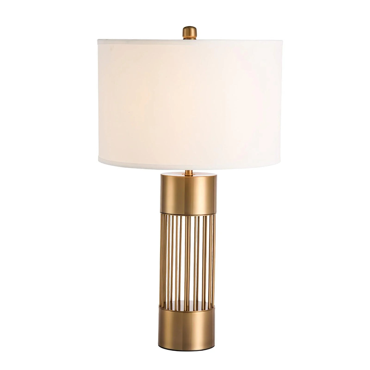 Deluxe Striped Table Lamp 13