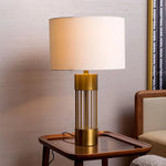 Deluxe Striped Table Lamp 17