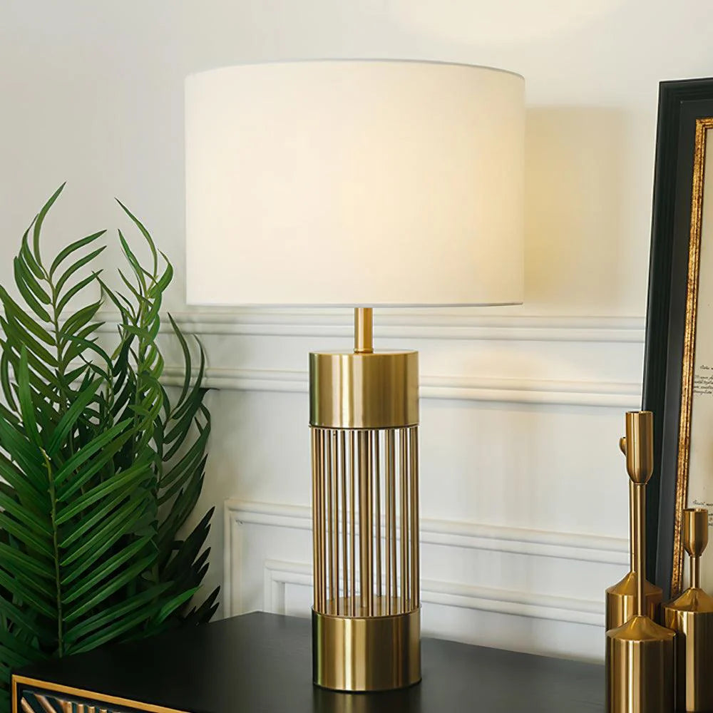 Deluxe Striped Table Lamp 3