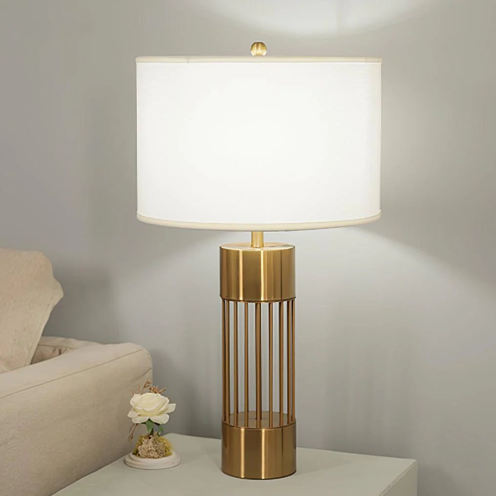 Deluxe Striped Table Lamp 6