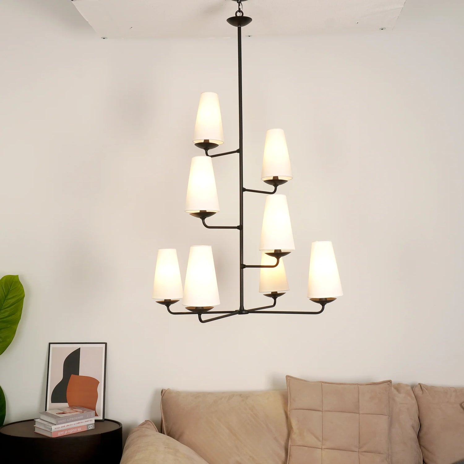 Dessert Cone Chandelier 4