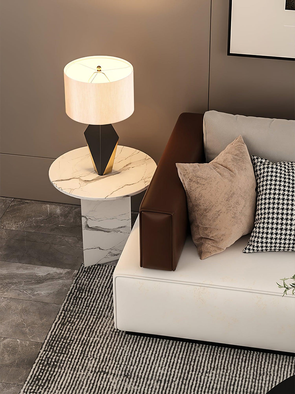 Diamond Shape Table Lamp 3