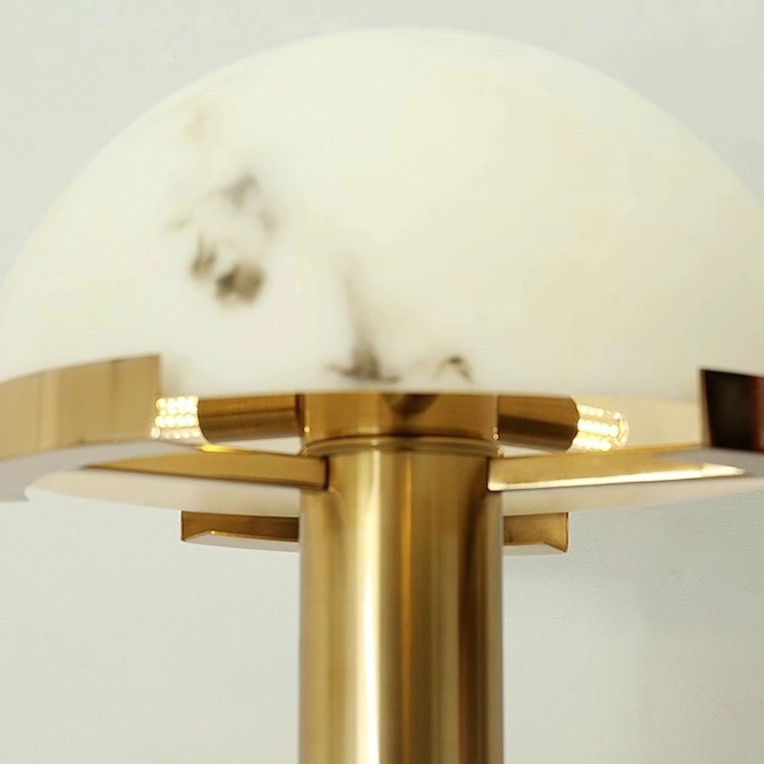 Dome Alabaster Table Lamp 4