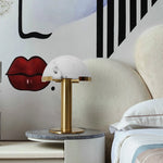 Dome Alabaster Table Lamp 5