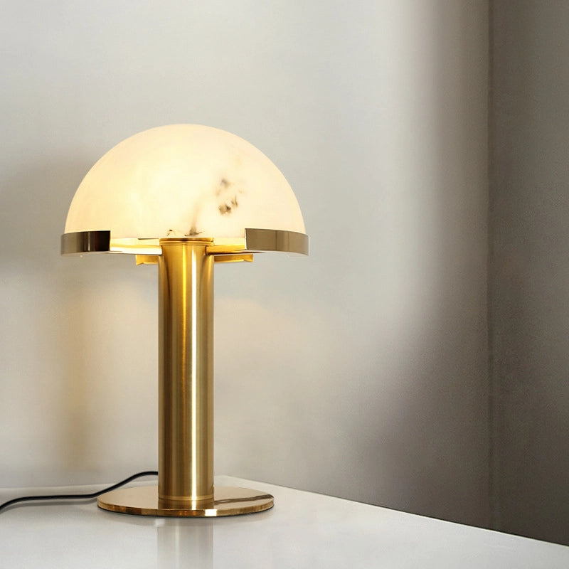 Dome Alabaster Table Lamp 6