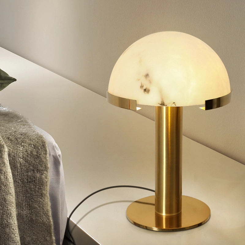 Dome Alabaster Table Lamp 8