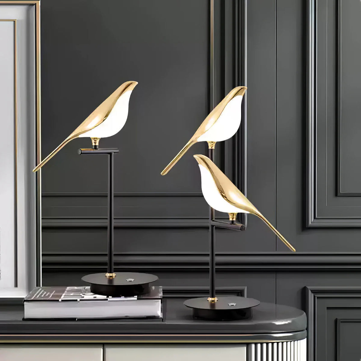 Double Bird Table Lamp 10