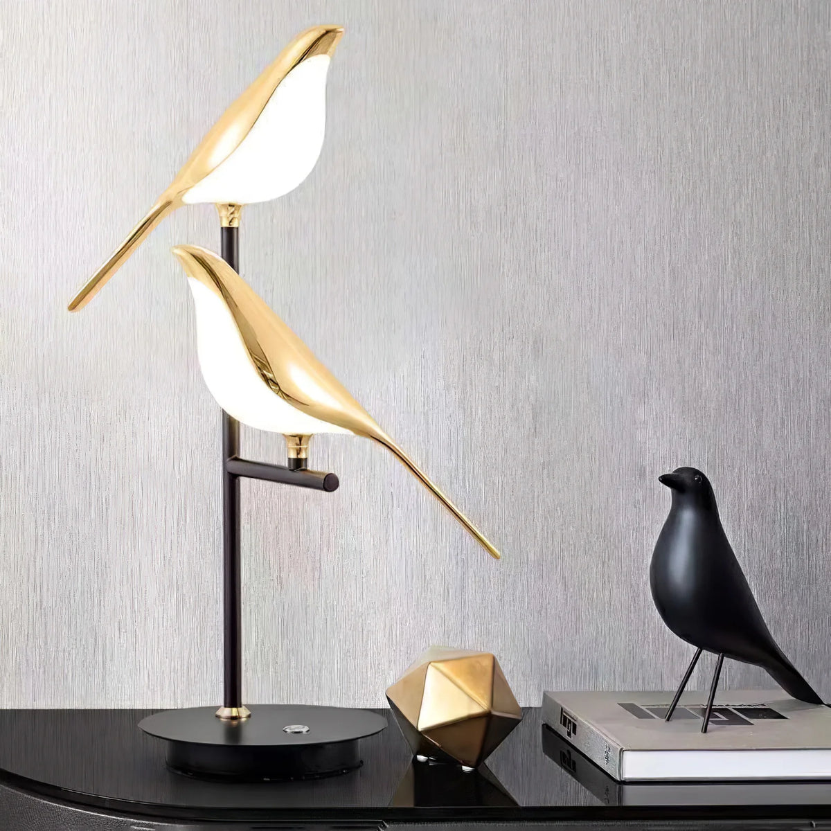 Double Bird Table Lamp 17