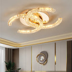 Double_C_Crystal_Ceiling_Lamp_In the living room