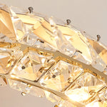 Crystal details of Double_C_Crystal_Ceiling_Lamp_4