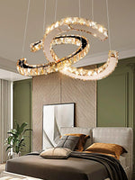 Double C Crystal Chandelier 13