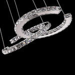 Double C Crystal Chandelier 27