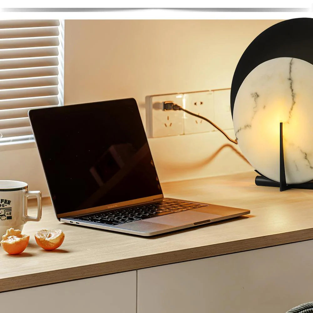 Double Circle Table Lamp 10