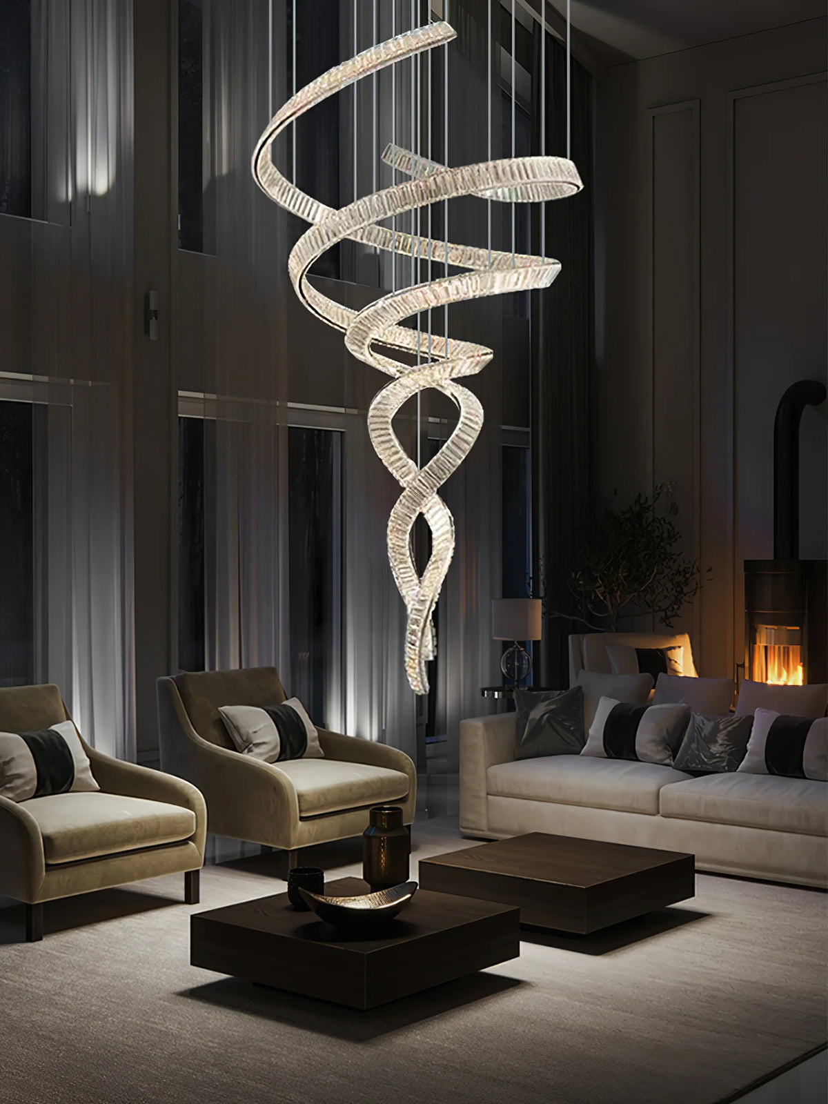 Luxury Double_Spiral_Crystal_Chandelier_22