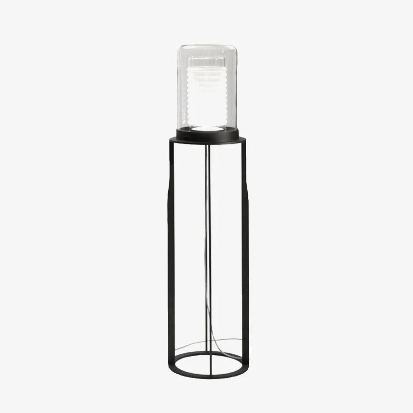 Dual Cylinder Glass Floor Lamp 11