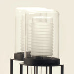 Dual Cylinder Glass Floor Lamp 5