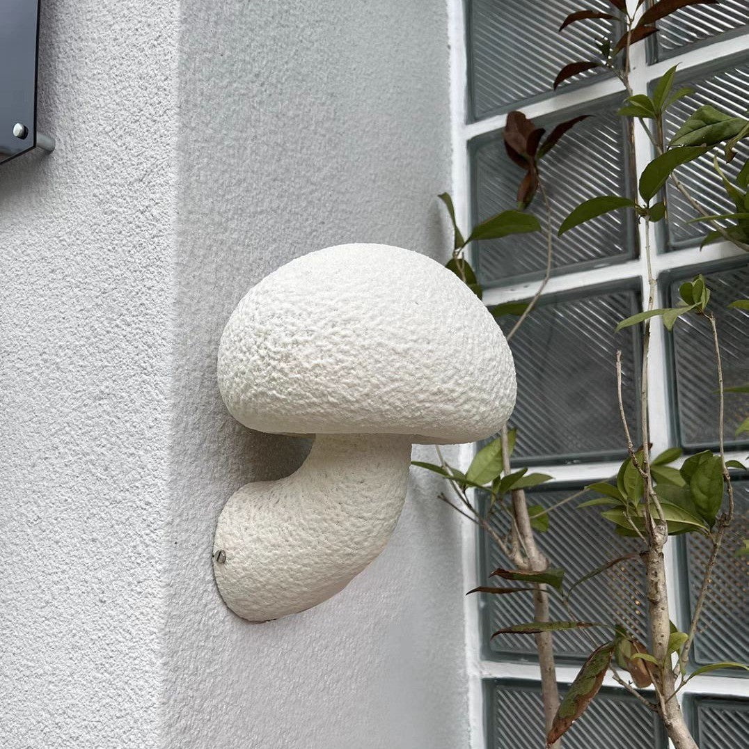 Mushroom wall sconces are also suitable for installation on balconies