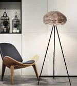 Eos Feather Triangle Floor Lamp 13