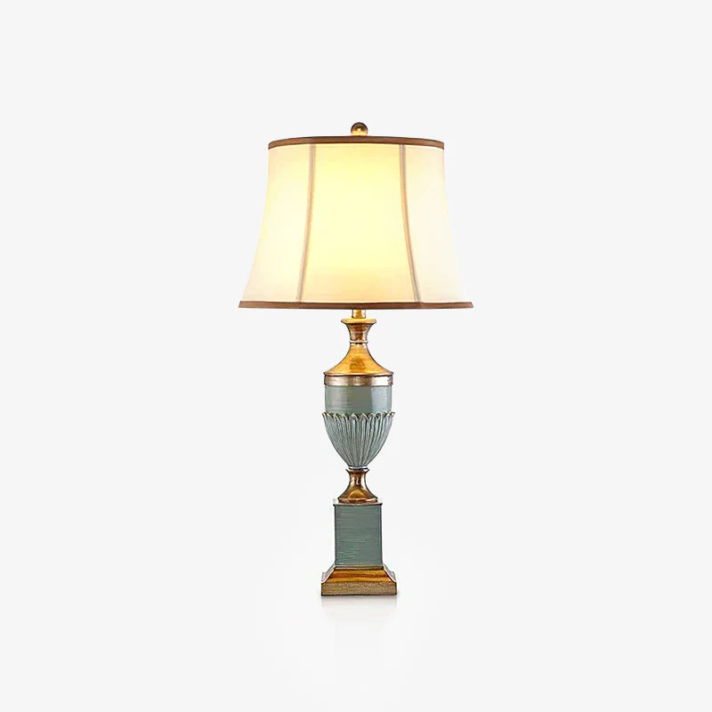 European Luxury Fabric Table Lamp 1