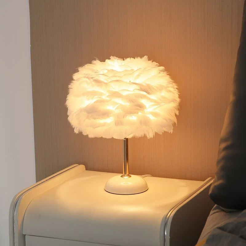 Feather Table Lamp 10