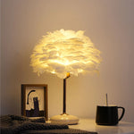 Feather Table Lamp 4