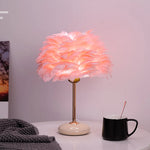 Feather Table Lamp 6