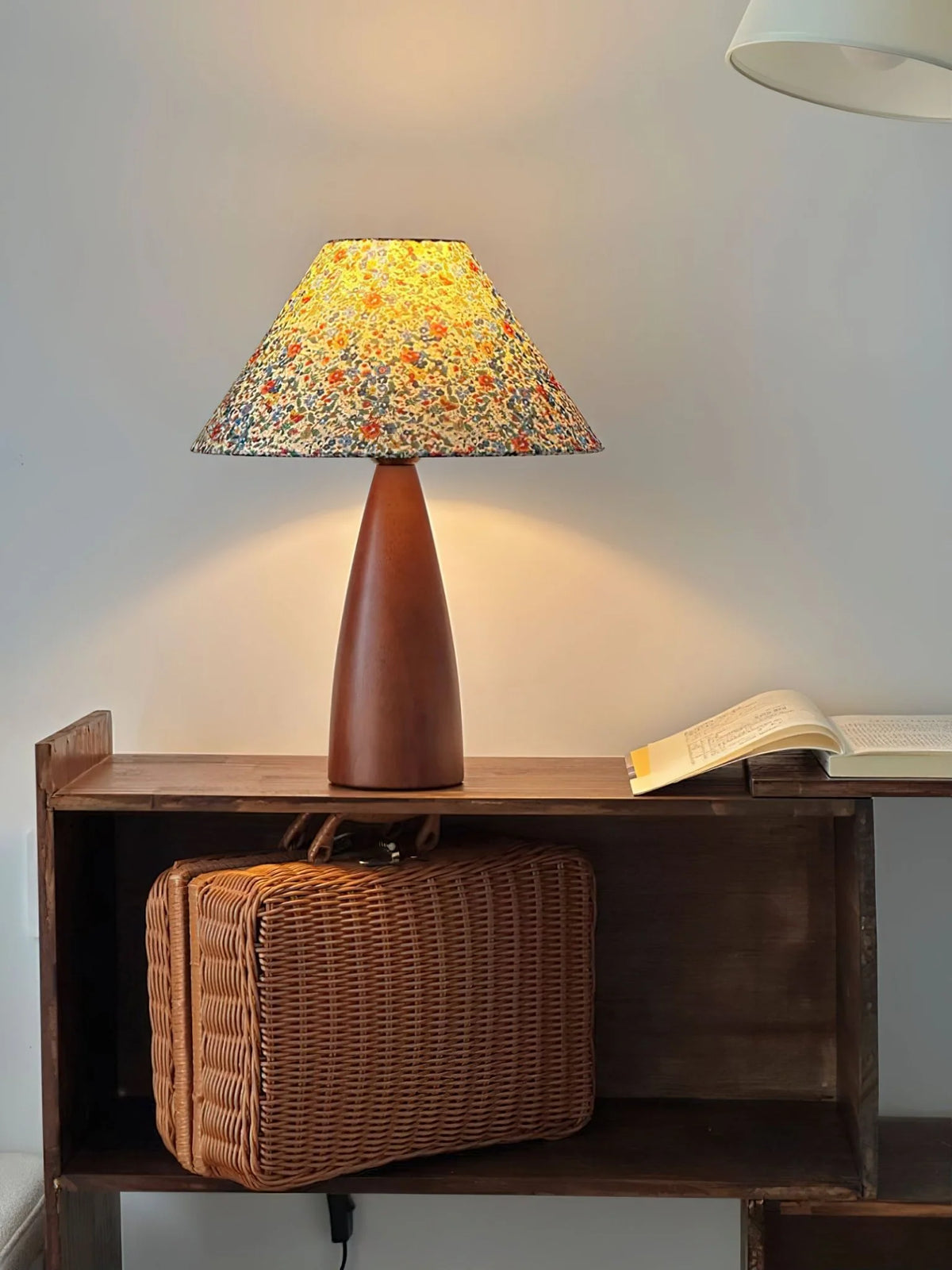 Figured Fabric Table Lamp 3