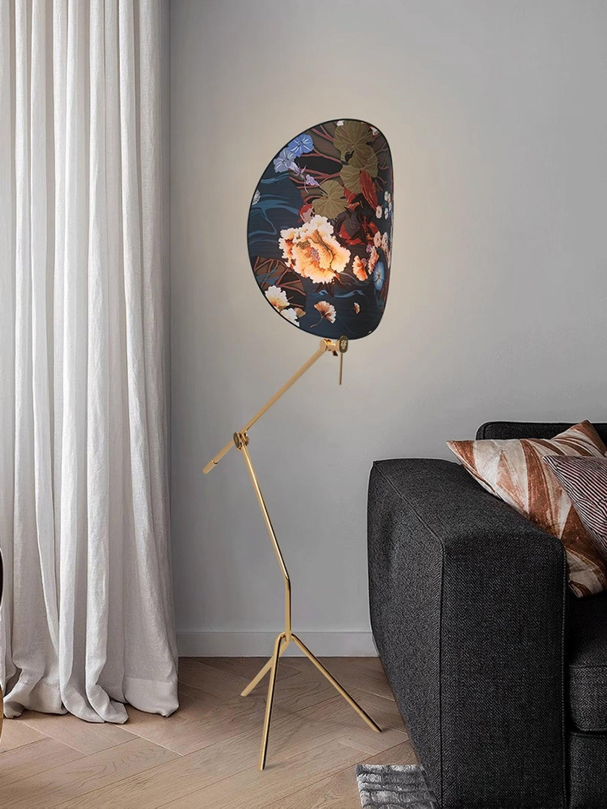 Floral Nocturne Floor Lamp 29