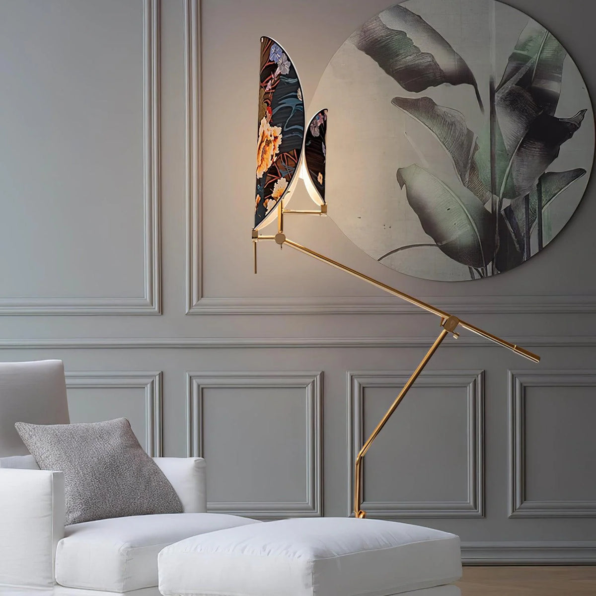 Floral Nocturne Floor Lamp 8