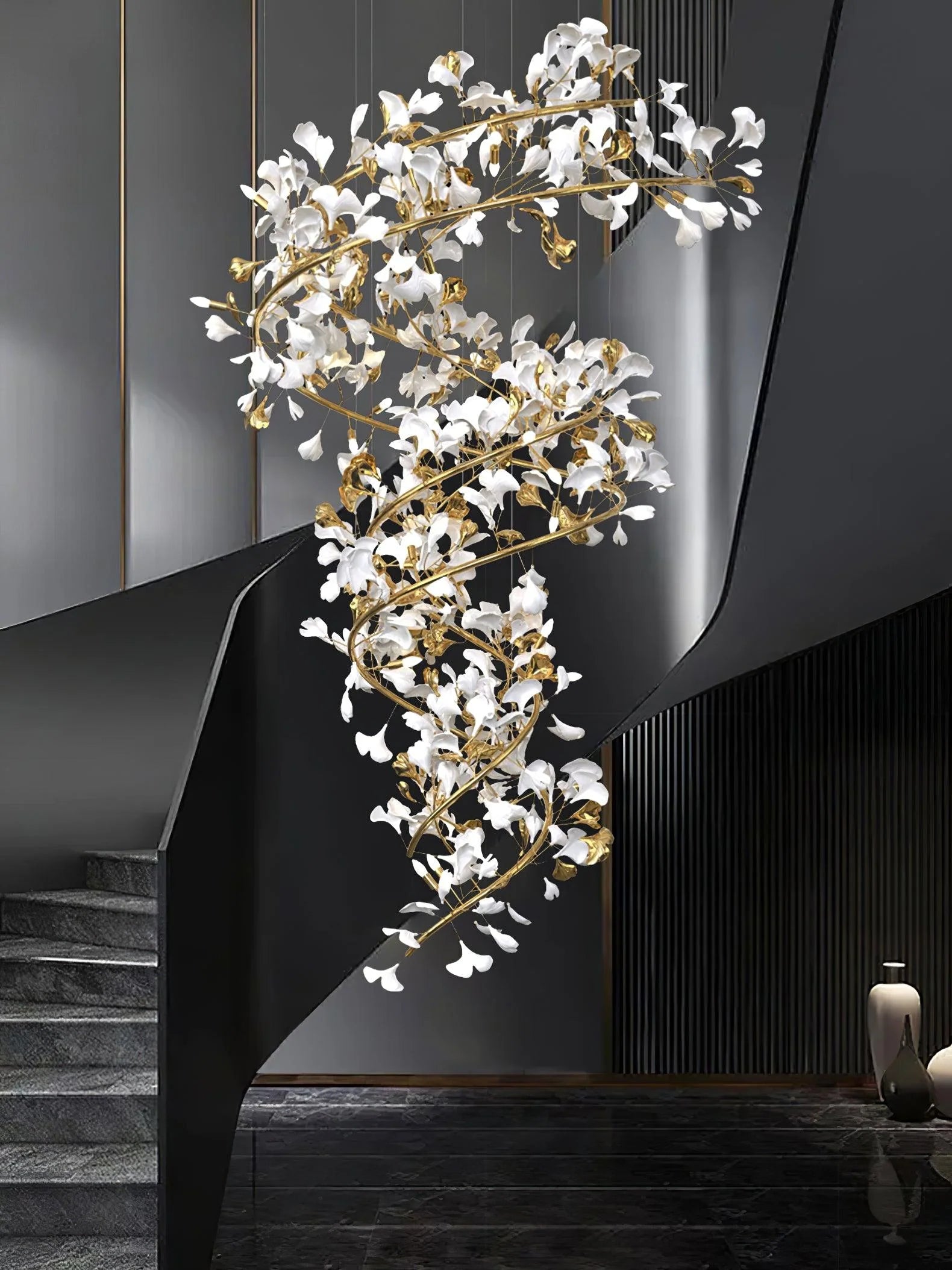 Flower Ginkgo Chandelier 16